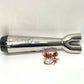 Two Brothers 2000-2017 Softail Comp S 2:1 Carbon Tip Polished Exhaust 930-02324