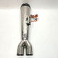 Two Brothers 2000-2017 Softail Comp S 2:1 Carbon Tip Polished Exhaust 930-02324