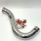 Two Brothers 2000-2017 Softail Comp S 2:1 Carbon Tip Polished Exhaust 930-02324