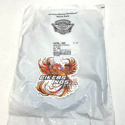 New Genuine Harley 1998-2013 Road Glide Windshield Trim 58705-98D