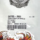 New Genuine Harley 1998-2013 Road Glide Windshield Trim 58705-98D