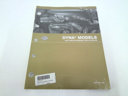 NEW Genuine Harley 2009 Dyna Models Parts Catalog Manual Book 99439-09