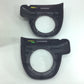 NOS Genuine Harley FLH Lower Fairing Speaker Enclosures Red Sunglow 76000497DSW