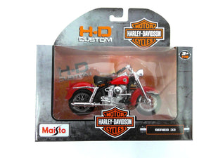 New Maisto Harley Authentic Replica 1958 FLH Duo Glide 1:18 Scale Model