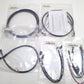 Magnum Black Pearl Handlebar Cable Kit 12-14" Ape ABS 2014-2015 Touring 487351