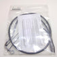 Magnum Black Pearl Handlebar Cable Kit 12-14" Ape ABS 2014-2015 Touring 487351