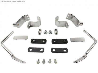 Hondaline Windshield Shield Stay Mount Kit Chrome 1994-2000 VF700 08R80-MZ5-100