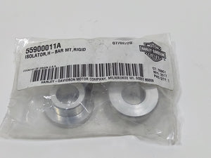 NOS Genuine Harley 4pc Rigid Handlebar Isolators 55900011A