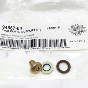 NEW Genuine Harley Cam Plate bolt screw Kit Twin cam 88 94667-00