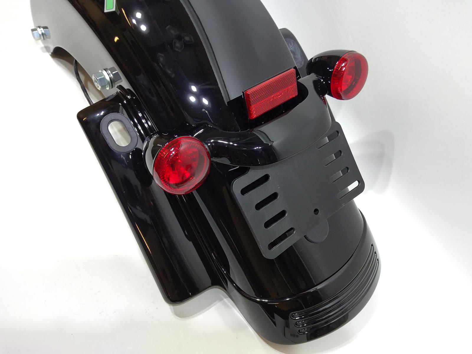 Genuine Harley Vivid Black FLTRXS Rear Fender W/Fascia & Tail Light  60575-10DH