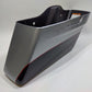 New Genuine Harley 14up Vivid Black Brilliant Silver Right Saddlebag 90201064DUX