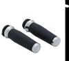 Kuryakyn Thresher Handlebar Grips  TBW - Chrome 0630-2369 5942