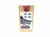 Kuryakyn Thresher Handlebar Grips  TBW - Chrome 0630-2369 5942