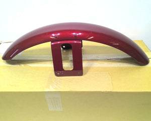 NOS Genuine Harley Softail Dyna Fire Red Pearl Front Fender 59924-80 59922-06BXY