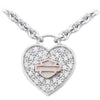 NEW Genuine Harley Jewelry Rose Gold Bar & Shield 16" Necklace HDN0434-16 ADJ