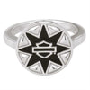 NEW Genuine Harley Jewelry Size 7 Tribal Ray Silver Ring HDR0483-09