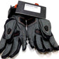 NEW Womans Harley Grit Adventure Full-Finger Black Gloves Medium 98183-21VW/000M