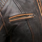NEW Womans First Electra Motorcycle Leather Jacket X-Small FIL198CHLZ