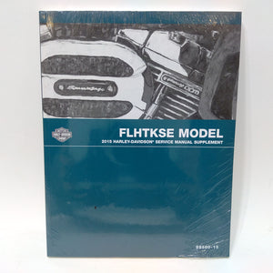 New Harley 2015 CVO Limited FLHTKSE Service Manual Supplement 99500-15