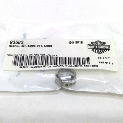 NOS Genuine Harley Code 081 Carb Recall Kit 93683