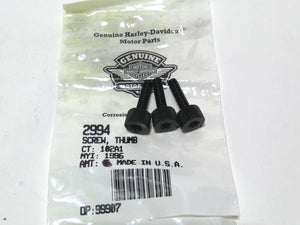 NOS Genuine Harley 3pc Air Deflector Thumb Screws 2994