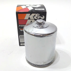 K&N Performance Oil Filter Chrome Evolution 1980-2019 Harley KN-170C