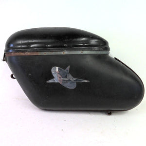 Genuine Harley 1957-1962 Big Twin Duo-Glide Black Left Bubble Bag 90851-54 Type2