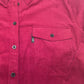 NEW Women Harley-Davidson Corduroy Thrill Seeker Red Shirt Large 96276-23VW