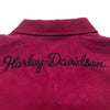 NEW Women Harley-Davidson Corduroy Thrill Seeker Red Shirt Large 96276-23VW