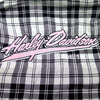 NEW Women Harley-Davidson Pink Label Plaid Flannel Shirt Large 96284-23VW