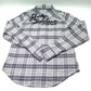 NEW Women Harley-Davidson Retro Stripe Flannel Plaid Shirt XSmall 96475-23VW