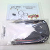 Burly Brand 13" Stainless Bagger Handlebar Brake Line Cable Kit 0662-0580