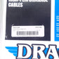 Drag Specialties Black 43.5" Vinyl Idle Cable 0651-0148