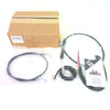 LA Choppers Complete Black Vinyl Braided Cable/Line Kit 0662-0850 LA-8156KT2-13B