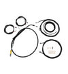 LA Choppers Ape Hanger Handlebar Cable Kit 12-14" Black 0662-0910 LA-8056KT3-13B