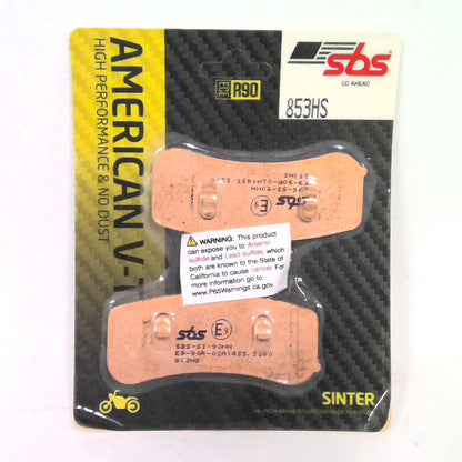 SBS Sintered Metal Harley/Buell Brake Pads 1721-1776 853H.HS