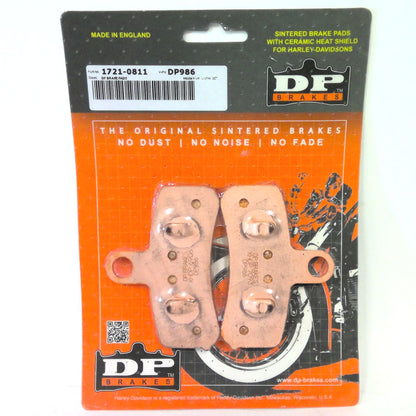 DP Brakes Sintered Metal Harley Dyna Softail Brake Pads 1721-0811 DP986
