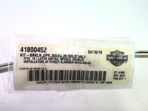 NOS Genuine Harley Upper Brake Line 35° 20.5" 41800452