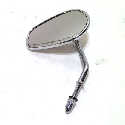 Genuine Harley 1982 Up Short Stem Teardrop Chrome Left Mirror 91845-03