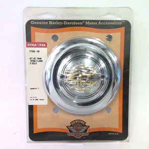 NOS Genuine Harley 2008 Up Dyna Gold Flames Air Cleaner Trim 27936-08