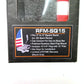 5/8" Square Harley Sissy Bar Rack American Flag Mount 10"X15" 0521-0022 RFM-SQ15