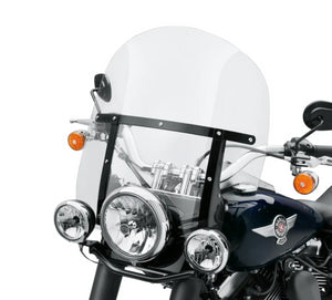 NOS Genuine Harley Light Smoke King-Size Softail Detachables Windshield 57400111