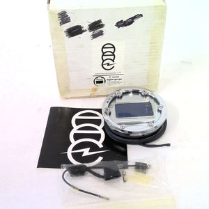 Advanced Accessories Corp Multifunction Digital LCD 5" Chrome Speedometer 390
