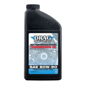 Drag 80W-90 Harley High-Performance Transmission Oil Big Twin 1Qt 3603-0070