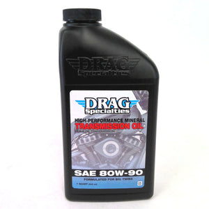 Drag 80W-90 Harley High-Performance Transmission Oil Big Twin 1Qt 3603-0070