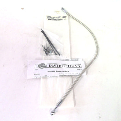 NOS Genuine Harley Diamond Back 24.5" Brake Line 41800244