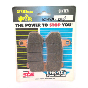 SBS Street Excel Sintered Rear Brake Pads 2006-2020 Harley 1721-0559 830H.LS