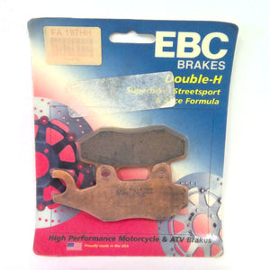 EBC Sintered "HH" Brake Pads 2001-2022 Honda Kymco Kawasaki 1721-0211 FA197HH