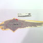 NOS Genuine Harley 1995 Softail Left Victory Red/Pale Gold Tank Decal 14471-95