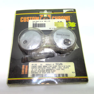 Custom Chrome Front 5/16 Brake Line Clamp 46-165